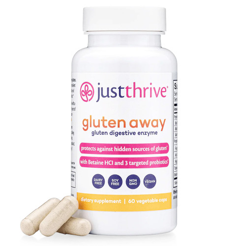 Just Thrive Gluten Away - 60 capsules Just Thrive Gluten Away - 60 capsules