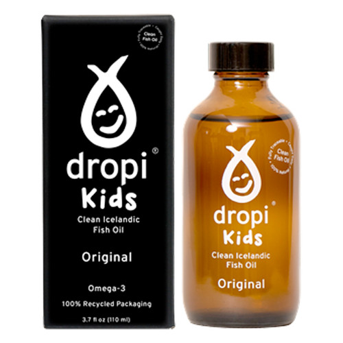 Dropi Kids Original - Pure Icelandic Extra Virgin Cod Liver Oil 110 ml Dropi Kids Original - Pure Icelandic Extra Virgin Cod Liver Oil 110 ml