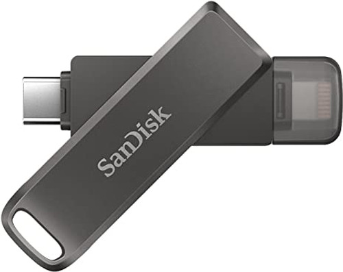 SanDisk iXpand&trade; Flash Drive Luxe - 64GB - 64 GB - USB 3.1 (Gen 1) Type C,