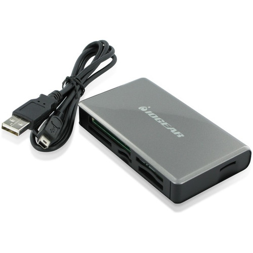 IOGEAR 56-in-1 Memory Card Reader/Writer - 56-in-1 - CompactFlash Type I, Compac