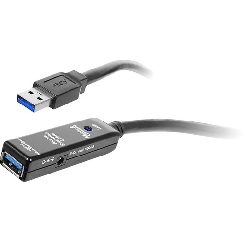 SIIG USB 3.0 Active Repeater Cable - 20M - Black