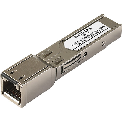 Netgear ProSafe AGM734 SFP Module - For Data Networking - 1 x RJ-45 1000Base-T L