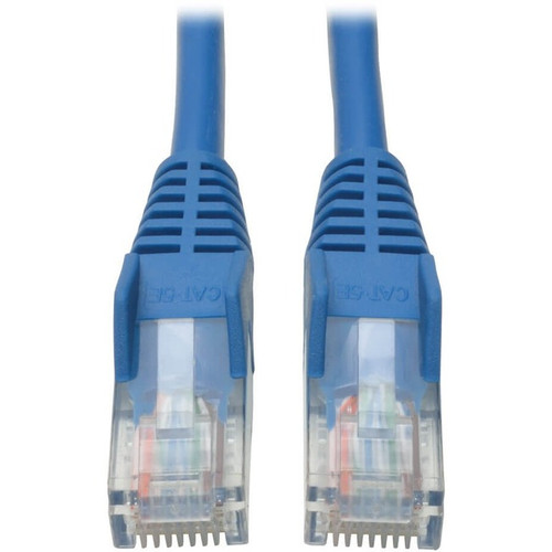 10FT CAT5E BLUE PATCH CABLE CAT5 SNAGLESS MOLDED M/M RJ45 350MH