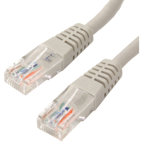 4XEM 6FT Cat6 Molded RJ45 UTP Ethernet Patch Cable (Gray) - 6 ft Category 6 Netw