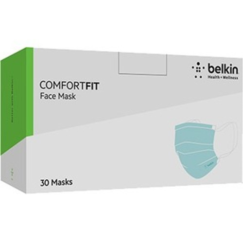 Belkin ComfortFit Safety Mask - Recommended for: Face - Soft, Breathable, Elasti