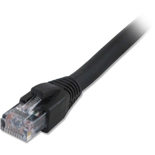 Comprehensive Cat6 550 Mhz Snagless Patch Cable 25ft Black - 25 ft Category 6 Ne