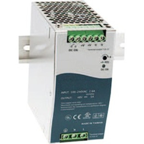 Transition Networks 48 VDC Industrial Power Supply - 110 V AC, 220 V AC Input -