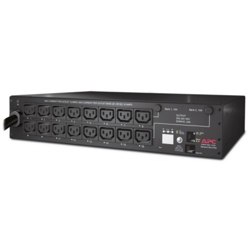 APC by Schneider Electric Rack PDU, Switched, 2U, 30A, 208V, (16)C13 - Switched