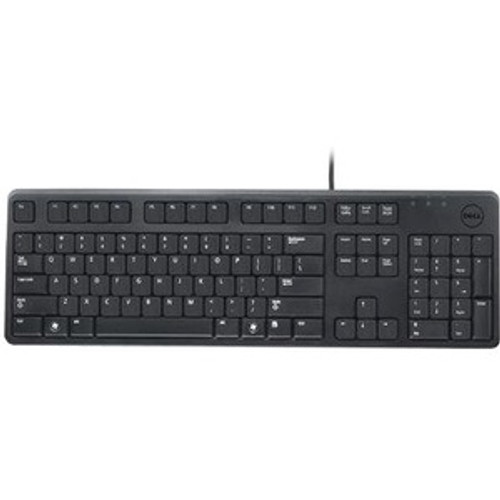 Dell-IMSourcing KB212-B Quietkey USB Keyboard - Cable Connectivity - USB 2.0 Int