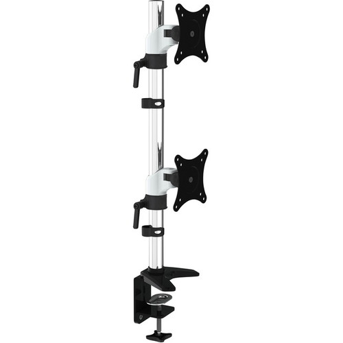 Amer Mounts - Dual Vertical Monitor Mount - HYDRA Ergonomic Monitor/Flat Panel M