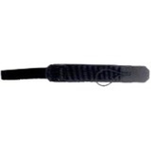 Zebra HandStrap - 1 - Black - Leather, Hypalon, Plastic