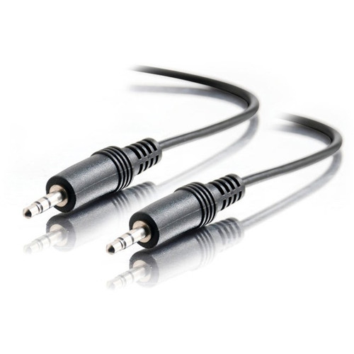 C2G 6ft 3.5mm Stereo Audio Cable - AUX Cable - M/M - Connect an Android&reg; pho