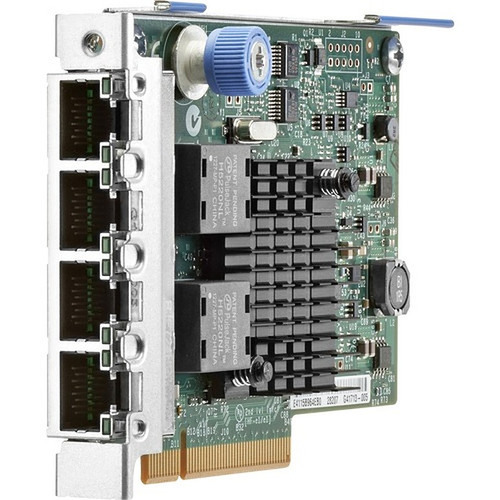 HPE Ethernet 1Gb 4-Port 366FLR Adapter - PCI Express x4 - 4 Port(s) - 4 x Networ