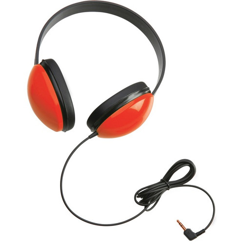 Califone Childrens Stereo Headphone Lightweight RED - Stereo - Red - Mini-phone