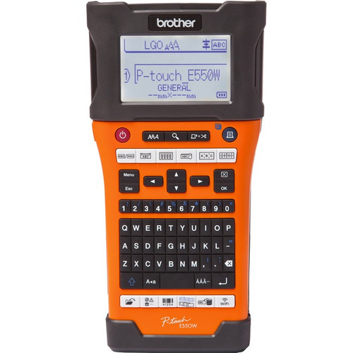 Brother P-touch EDGE PT-E550W Electronic Label Maker - Thermal Transfer - 1.18 i