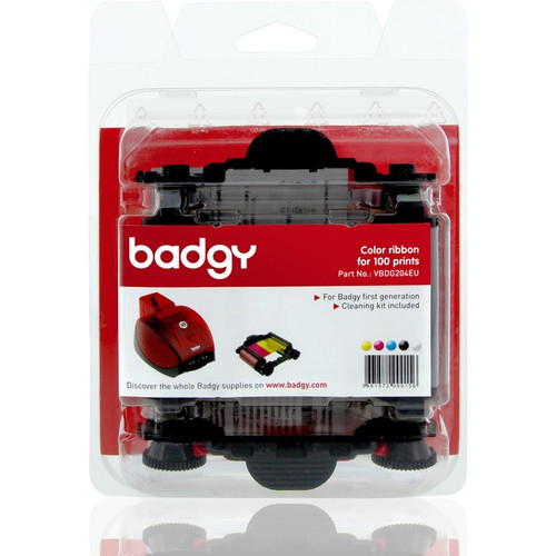 Evolis Badgy-Basic, Color Ribbon - Compatible with original Badgy-Basic only, pa