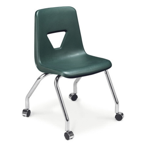 Virco 2050EL - 4-Leg 2000 Series Mobile Chair- Extra Large 18" Seat Height(Virco