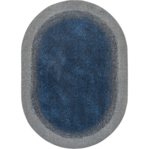 Grounded Kid Essentials Marine Oval Rug - 5'4" X 7'8" Oval