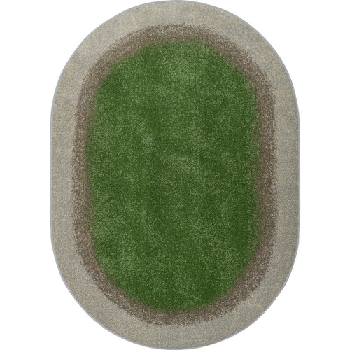 Grounded Kid Essentials Meadow Oval Rug - 5'4" x 7'8" Oval
