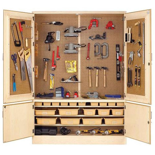 Shain General Tool Storage Cabinet - 48"W x 22"D (Shain SHA-TC-4812)