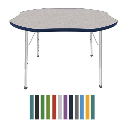 Mahar Creative Colors Shamrock Creative Colors Activity Table with Heavy Duty La