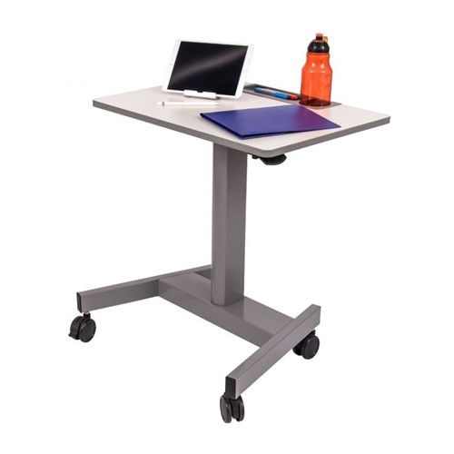 Luxor STUDENT-P - Student Desk - Pneumatic Adjustable Height Sit/StandDesk  (LUX