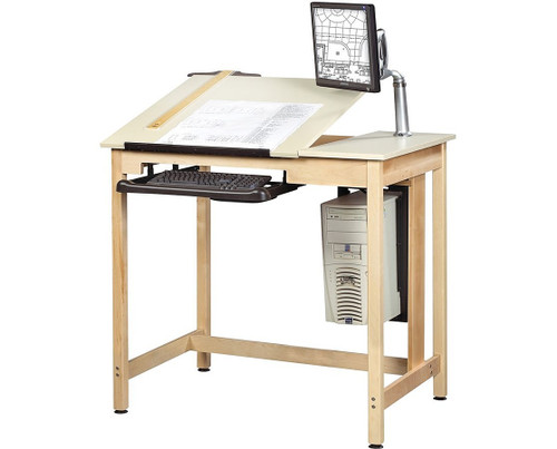 Diversified Woodcrafts Drawing/CAD Table System (Diversified Woodcrafts DIV-CDTC