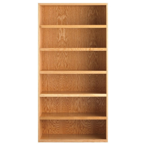 Diversified Woodcrafts Oak Storage Bookcase - 72" Height (Diversified Woodcrafts