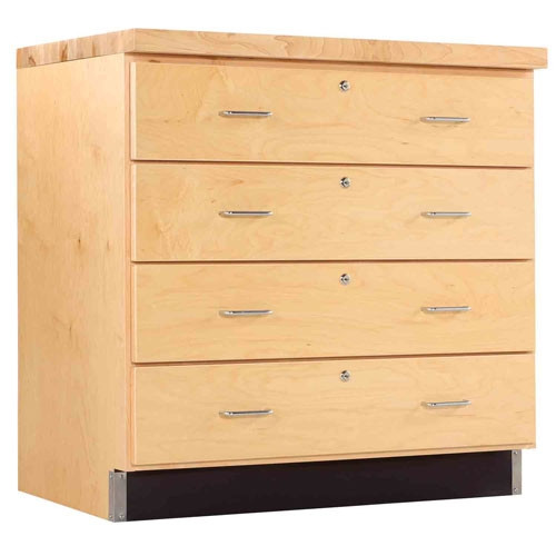 Diversified Woodcrafts Maple Base Cabinet - 4 Drawers (Diversified Woodcrafts DI