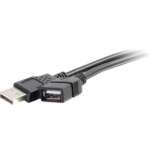 C2G 3.3ft USB Extension Cable - USB A to USB A Extension Cable - USB 2.0 - M/F -