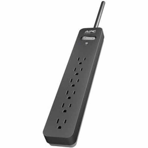 APC by Schneider Electric SurgeArrest Essential 6-Outlet Surge Suppressor/Protec