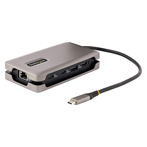 StarTech.com USB-C Multiport Adapter, 4K 60Hz HDMI (HDR), USB 3.2 Gen 2 10Gbps H