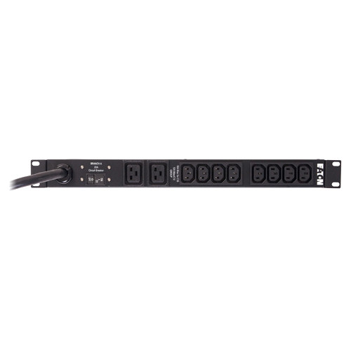 Eaton Basic rack PDU, 1U, L6-30P input, 4.99 kW max, 200-250V, 24A, 15 ft cord,