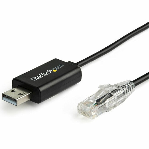 StarTech.com 6 ft / 1.8 m Cisco USB Console Cable - USB to RJ45 Rollover Cable -
