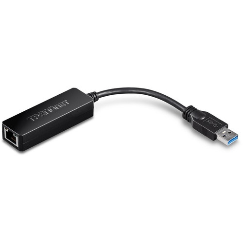 TRENDnet USB 3.0 To Gigabit Ethernet Adapter, Full Duplex 2Gbps Ethernet Speeds,