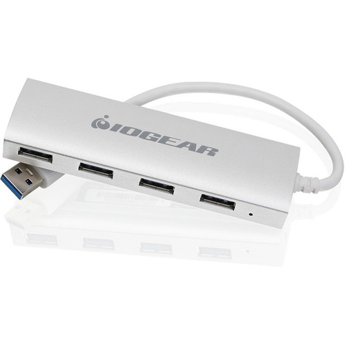 IOGEAR met(AL) USB 3.0 4-Port Hub - USB - External - 4 USB Port(s) - 4 USB 3.0 P