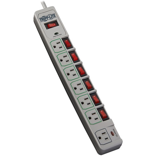 Tripp Lite by Eaton Eco-Surge 7-Outlet Surge Protector 6 ft. (1.83 m) Cord 1080