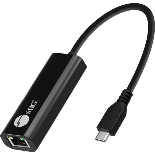 SIIG USB-C to 2.5G Ethernet Adapter - USB 3.1 Type C - 1 Port(s) - 1 - Twisted P