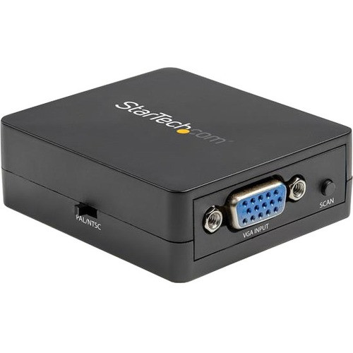 StarTech.com 1080p VGA to RCA and S-Video Converter - USB Powered - High Resolut