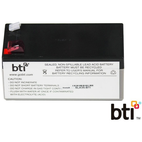 BTI Replacement Battery RBC35 for APC - UPS Battery - Lead Acid - Compatible wit