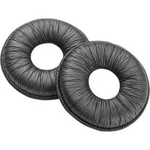 Plantronics SupraPlus Doughnut Ear Cushion - Black - Leather