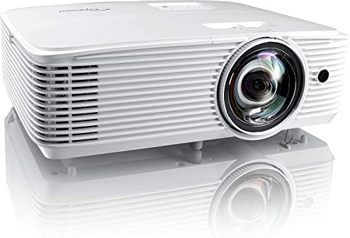 Optoma EH412STx 3D Short Throw DLP Projector - 16:9 - Portable - White - 1920 x