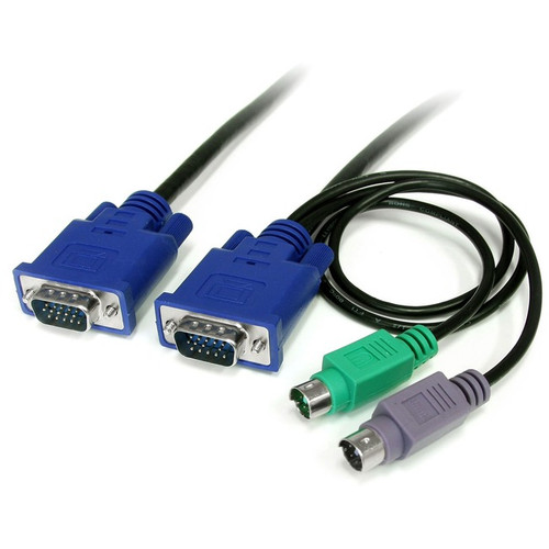 StarTech.com Ultra Thin KVM Cable - 6ft KVM Cable - USB KVM Cable - KVM Switch C