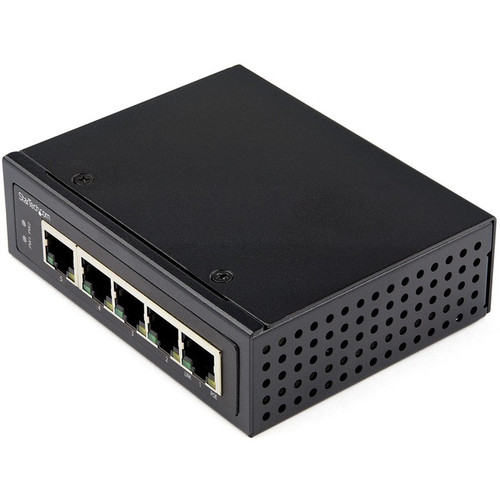 StarTech.com Industrial 5 Port Gigabit PoE Switch 30W - Power Over Ethernet Swit