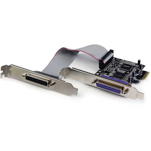 StarTech.com 2 Port PCI Express / PCI-e Parallel Adapter Card &acirc;&euro;" IEE