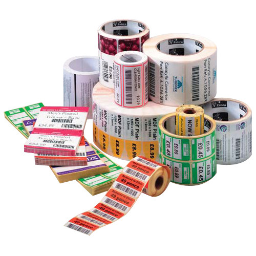 Zebra Label Paper 4 x 3in Thermal Transfer Zebra Z-Select 4000T 1 in core - 4" W