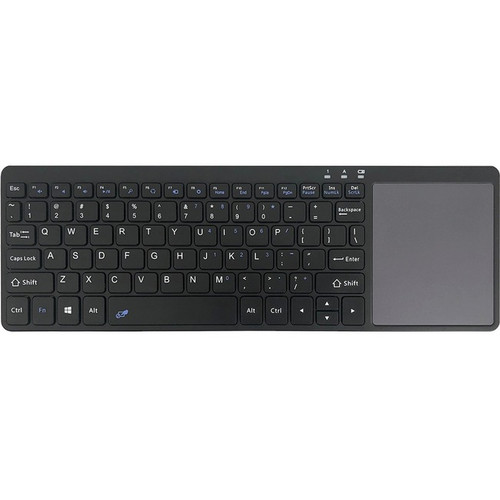 InFocus Wireless Keyboard With Touchpad - Wireless Connectivity - RF - USB Type