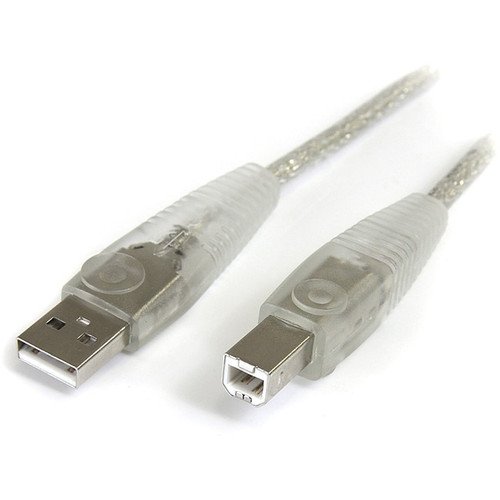 StarTech.com - Transparent USB 2.0 cable - 4 pin USB Type A (M) - 4 pin USB Type