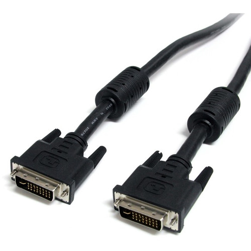 StarTech.com 10 ft DVI-I Dual Link Digital Analog Monitor Cable M/M - Provides a