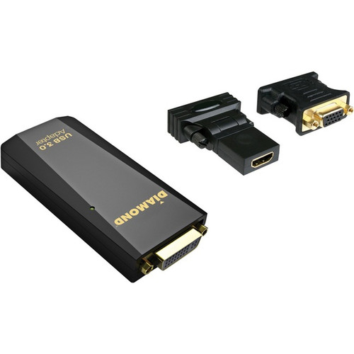 Diamond Multimedia USB 3.0 to VGA/DVI / HDMI Video Graphics Adapter up to 2048�1